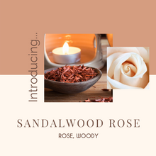 Load image into Gallery viewer, Sandalwood Rose Soy Candle - Infusion Candle Co.