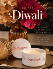 Load image into Gallery viewer, NEW! Happy Diwali Travel Tin Candle - Infusion Candle Co.
