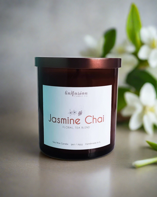 Jasmine Chai Soy Candle - Infusion Candle Co.