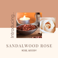 Load image into Gallery viewer, Sandalwood Rose Soy Candle - Infusion Candle Co.
