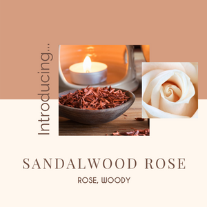 Sandalwood Rose Soy Candle - Infusion Candle Co.