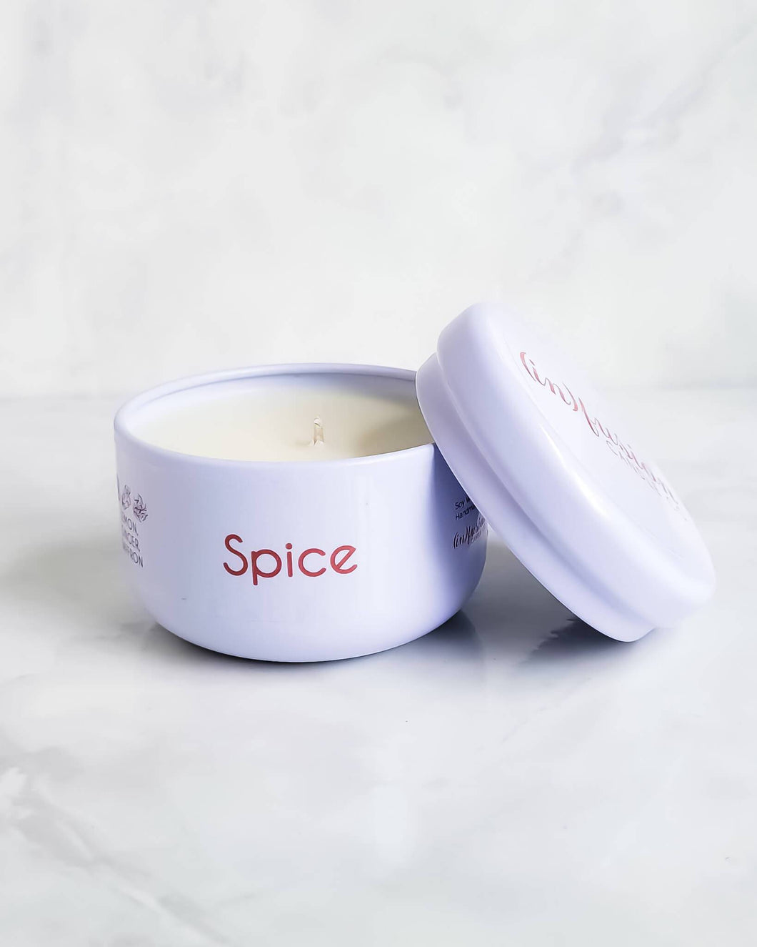 Spice Soy Travel Tin Candle - Infusion Candle Co.